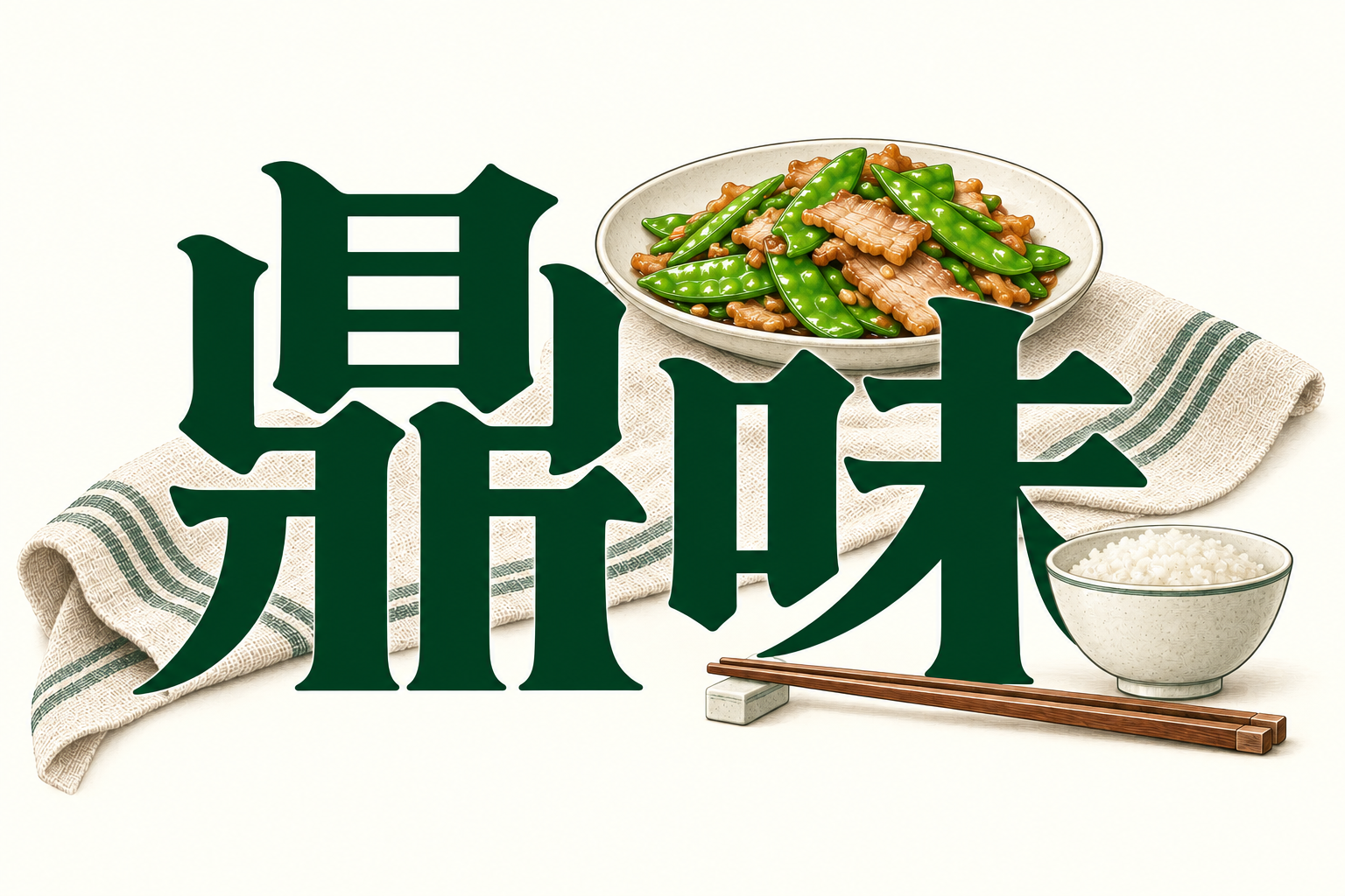 名字在前,一餐在身边。